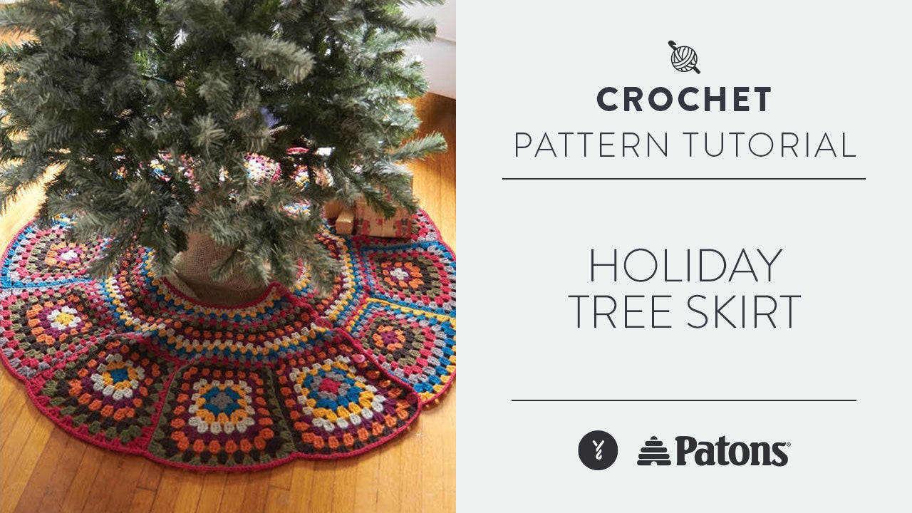 Image of Patons Holiday Tree Skirt thumbnail