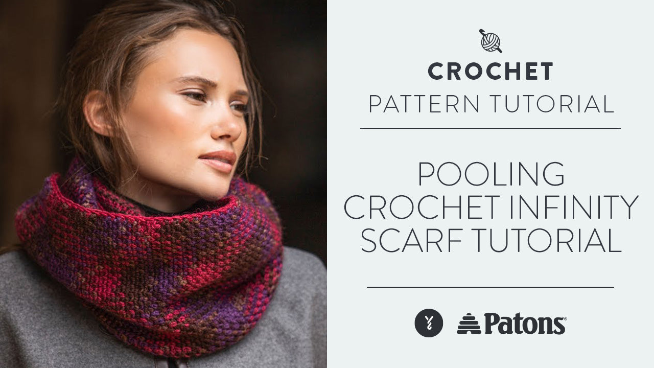 Image of Pooling Crochet Infinity Scarf Tutorial thumbnail