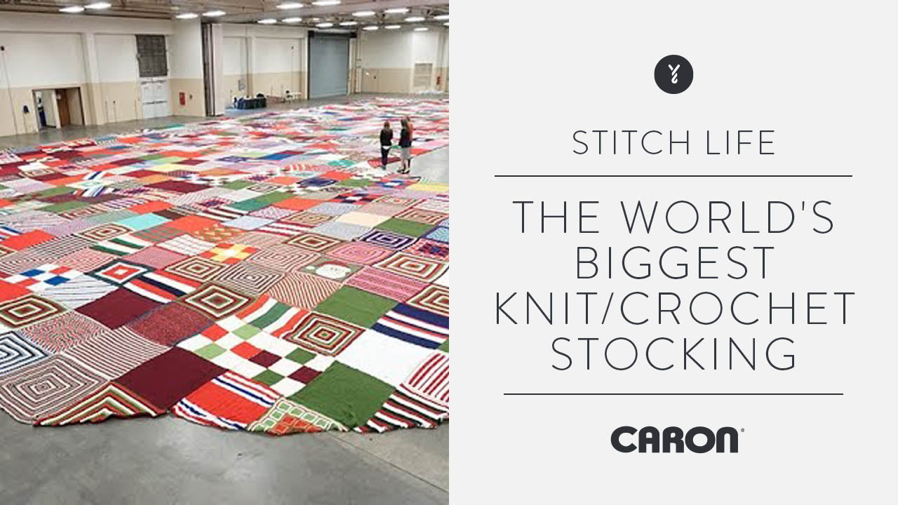 Image of The World's Biggest Knit/Crochet Stocking thumbnail