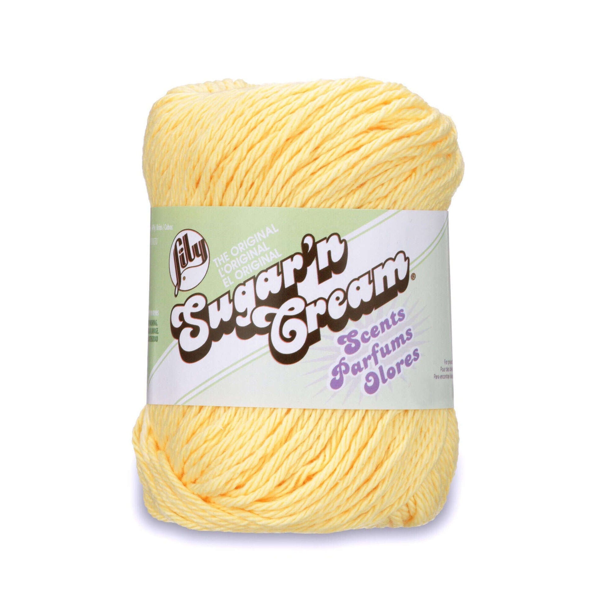 Sugar 'n Cream Cotton Yarn - Country Yellow - A Child's Dream