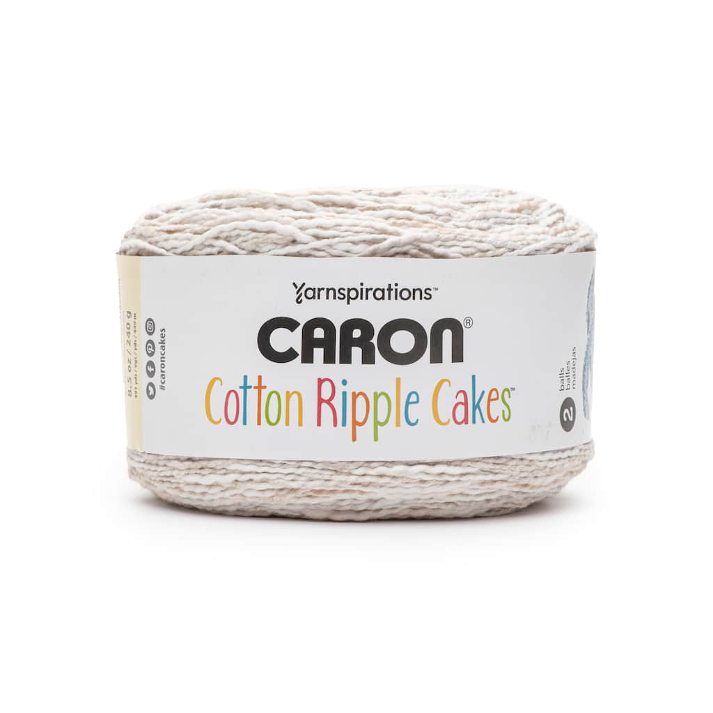 Caron Cotton Ripple Cakes Yarn | Yarnspirations