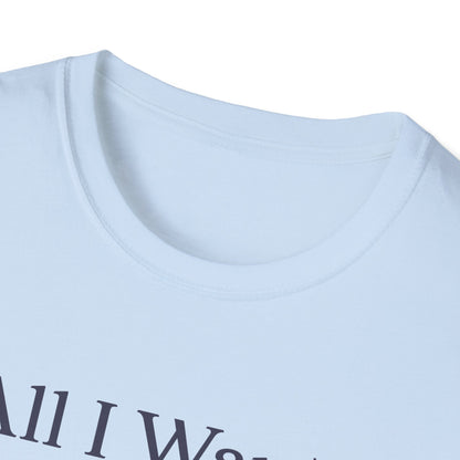 All I Want For Christmas Is Yarn T-Shirt All I Want For Christmas Is Yarn T-Shirt