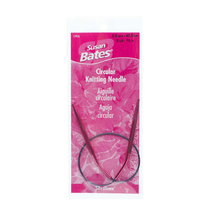 Susan Bates Silvalume 16" Circular Knitting Needles Susan Bates Silvalume 16" Circular Knitting Needles
