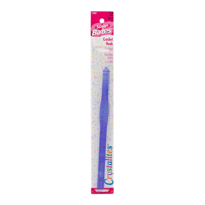 Susan Bates Crystalites 5.5" Crochet Hook - Discontinued Items Susan Bates Crystalites 5.5" Crochet Hook - Discontinued Items