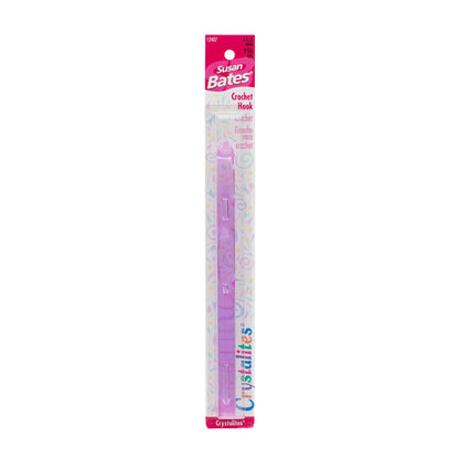 Susan Bates Crystalites 5.5" Crochet Hook - Discontinued Items Susan Bates Crystalites 5.5" Crochet Hook - Discontinued Items