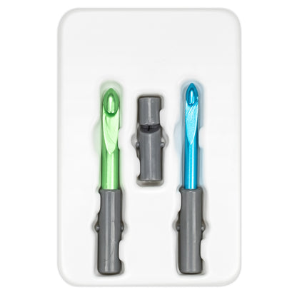 Susan Bates Twist + Lock - Clearance Items Yarn Cutter With H And K Hooks