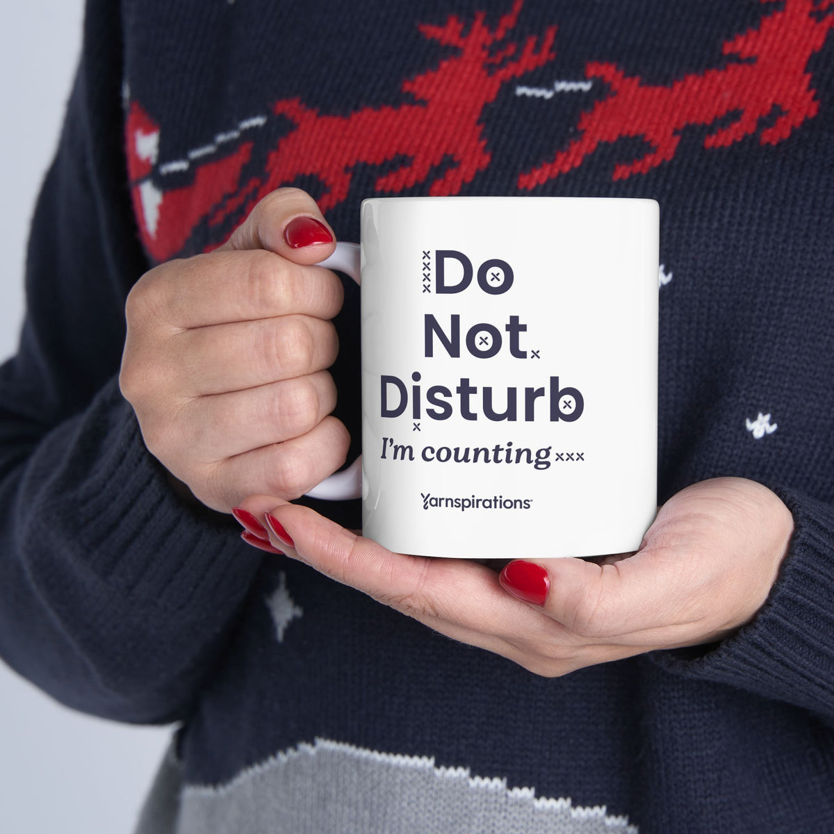 Disturb Picture Do Not Disturb Ceramic Mug | Yarnspirations