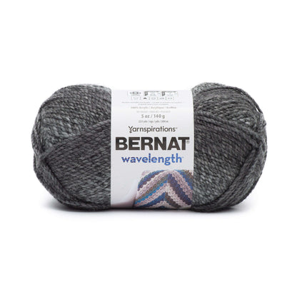 Bernat Wavelength Yarn - Clearance Shades Snowflake Obsidian