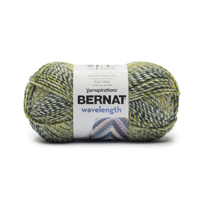 Bernat Wavelength Yarn - Clearance Shades Citron Marble