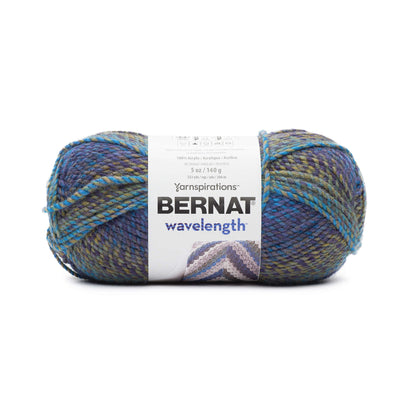 Bernat Wavelength Yarn - Clearance Shades Violet Turquoise