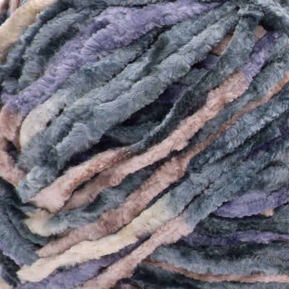 Bernat Crushed Velvet Yarn - Discontinued Shades Frosted Almond