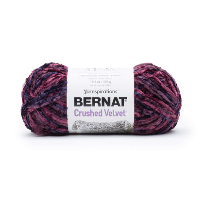 Bernat Crushed Velvet Yarn - Discontinued Shades Burgundy