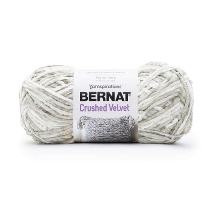 Bernat Crushed Velvet Yarn - Discontinued Shades White