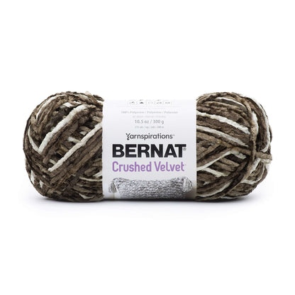 Bernat Crushed Velvet Yarn - Discontinued Shades Taupe