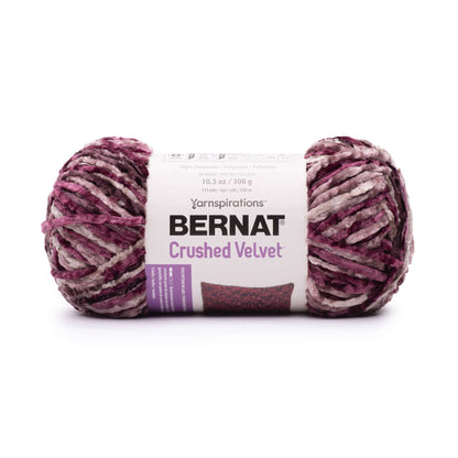 Bernat Crushed Velvet Yarn - Discontinued Shades Ginger Plum