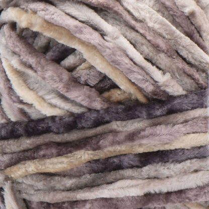 Bernat Crushed Velvet Yarn - Discontinued Shades Toasted Plum