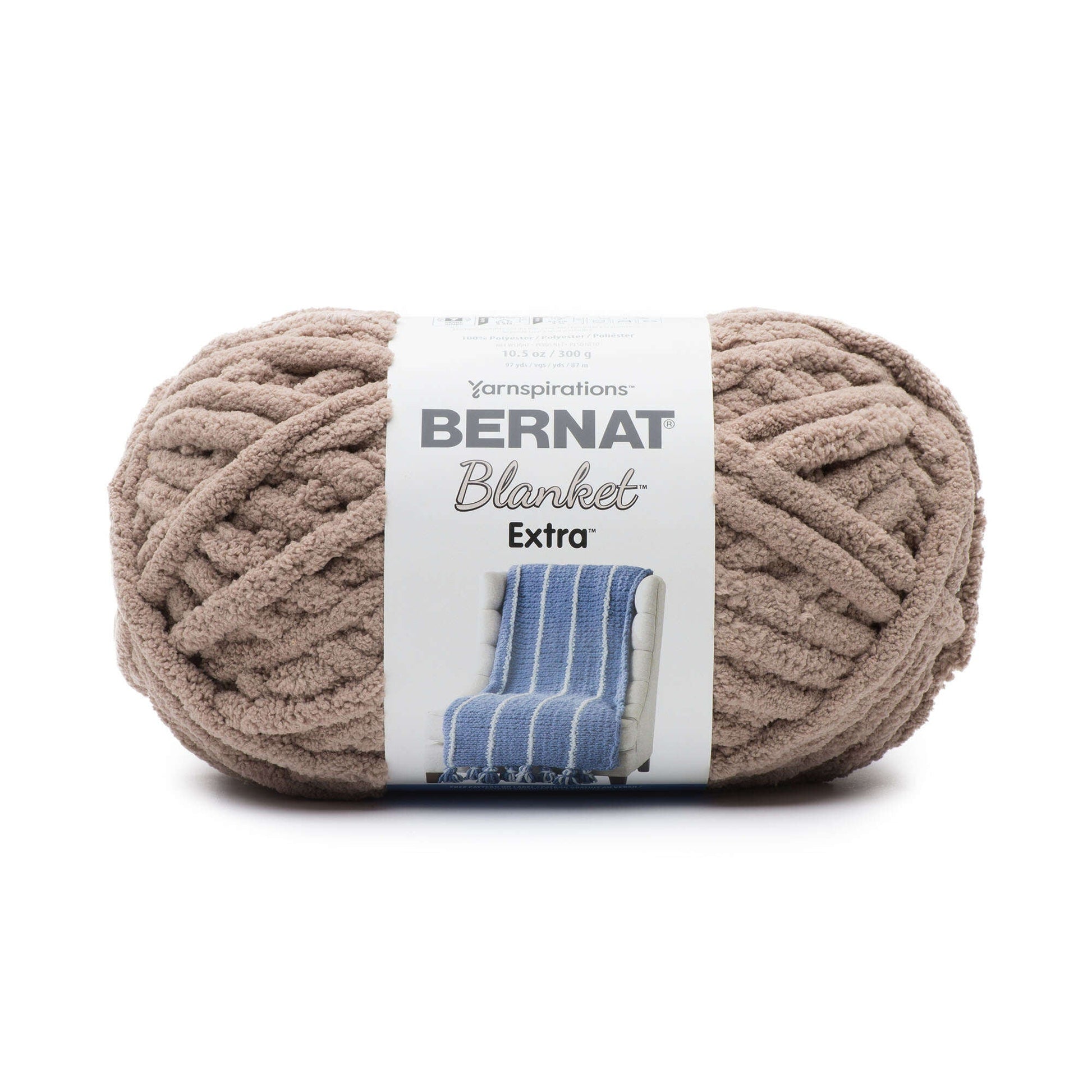 Bernat Blanket Extra Yarn (300g/10.5oz) - Clearance Shades* Mushroom