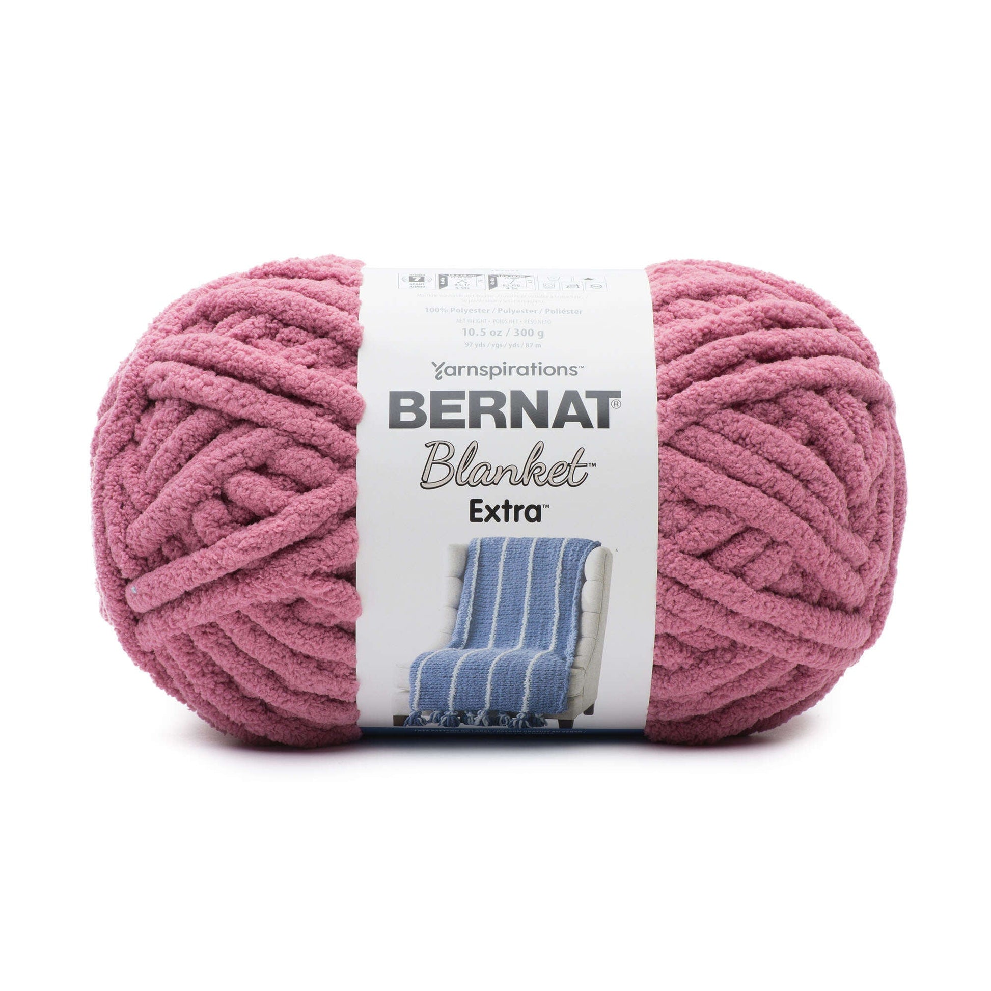 Bernat Blanket Extra Yarn (300g/10.5oz) - Clearance Shades* Burnt Rose