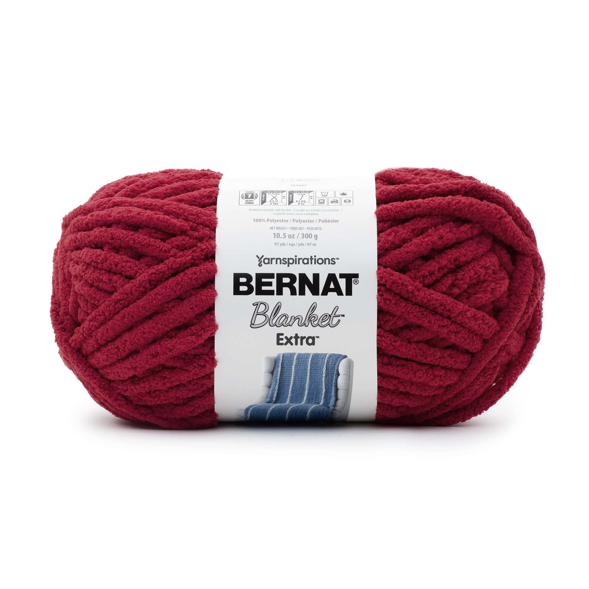 Bernat Blanket Extra Yarn (300g/10.5oz) - Clearance Shades* Crimson