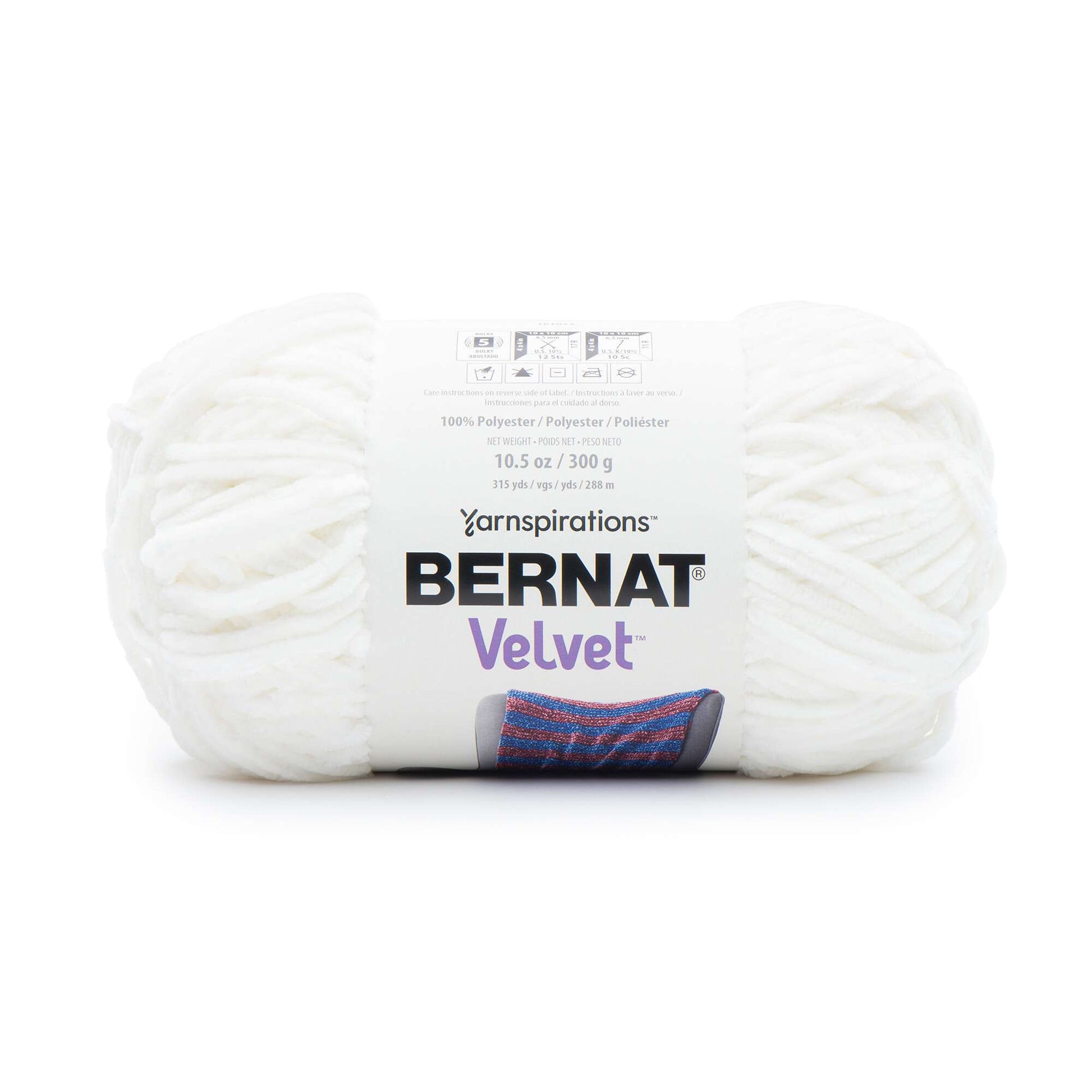 Bernat 2pk Bulkly Polyester Velvet Yarn by Bernat