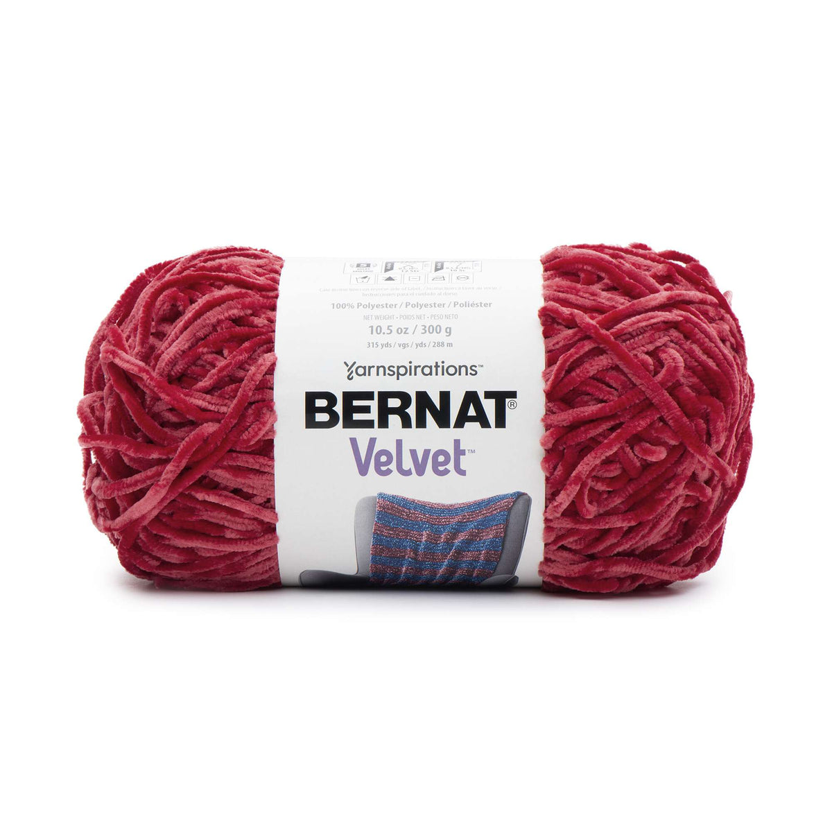 Bernat Red Bernat Velvet Yarn | Yarnspirations