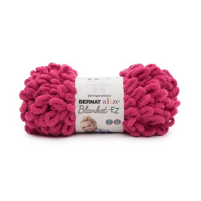 Bernat Alize Blanket-EZ Yarn - Clearance Shades Bright Pink