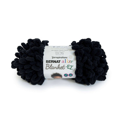 Bernat Alize Blanket-EZ Yarn - Clearance Shades Black
