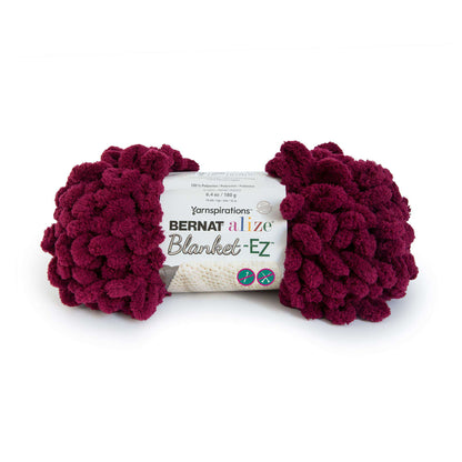 Bernat Alize Blanket-EZ Yarn - Clearance Shades Burgundy