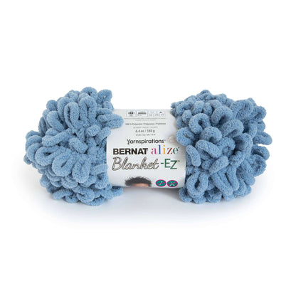 Bernat Alize Blanket-EZ Yarn - Clearance Shades Country Blue