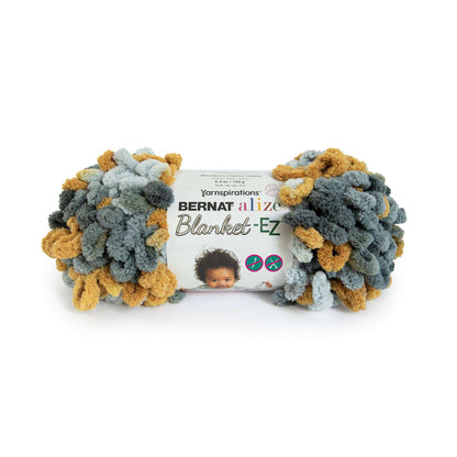 Bernat Alize Blanket-EZ Yarn - Clearance Shades Harvest Grays