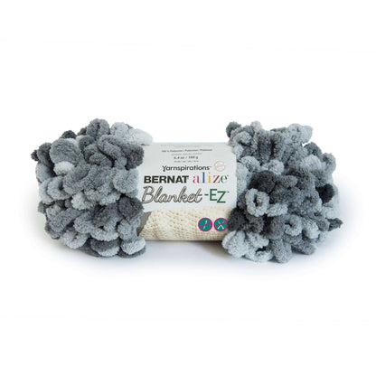 Bernat Alize Blanket-EZ Yarn - Clearance Shades Slate Grays