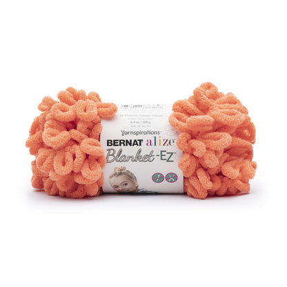 Bernat Alize Blanket-EZ Yarn - Clearance Shades Orange Crush