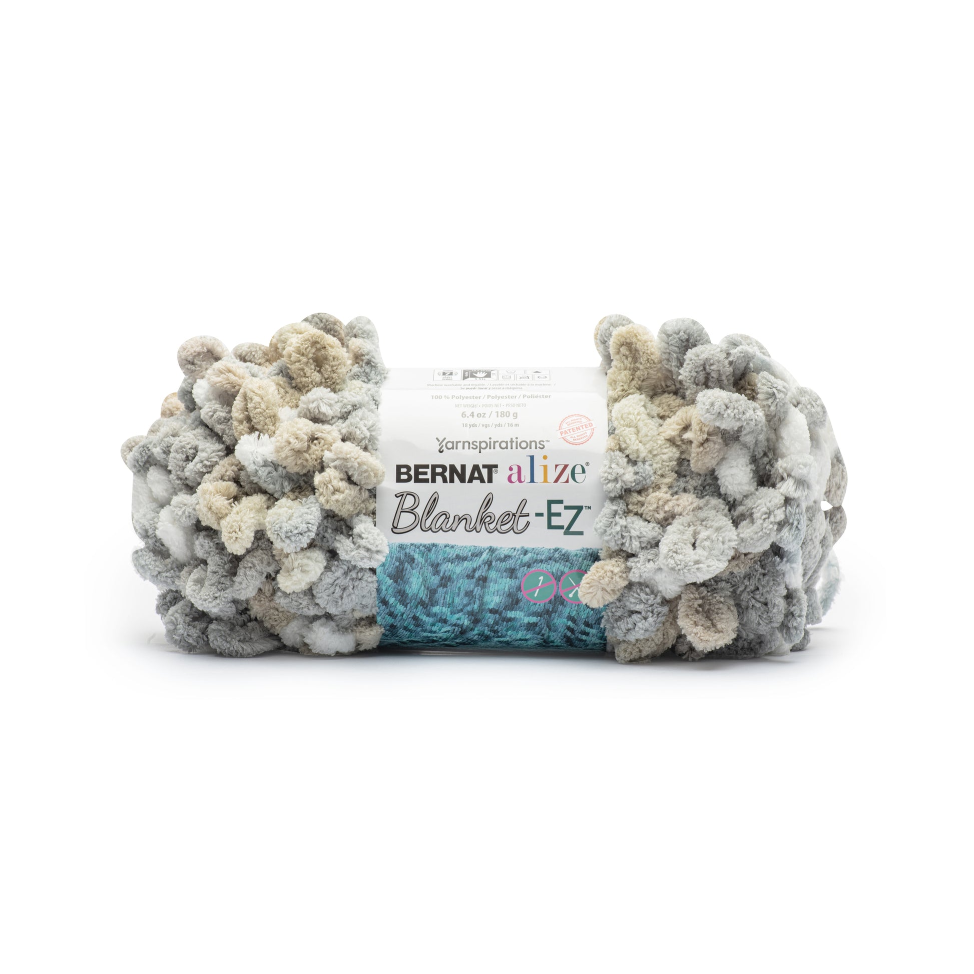 Bernat Alize Blanket-EZ Stripes Yarn | Yarnspirations