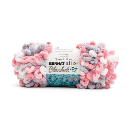Bernat Alize Blanket-EZ Yarn - Clearance Shades Pink Mix