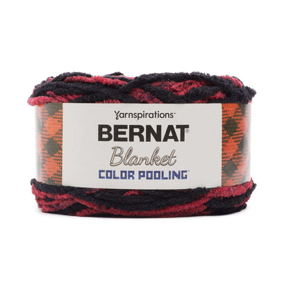 Bernat Blanket Color Pooling Yarn - Discontinued Shades Buffalo Plaid