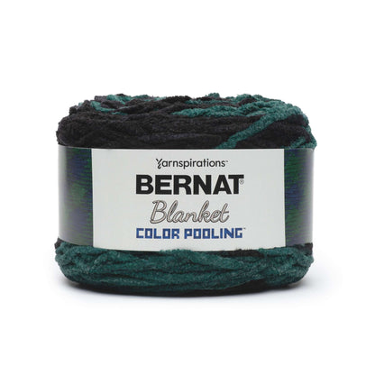 Bernat Blanket Color Pooling Yarn - Clearance Shades Forest Plaid