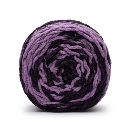 Bernat Blanket Color Pooling Yarn - Discontinued Shades Eggplant Plaid