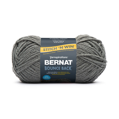 Bernat Bounce Back Yarn - Discontinued Shades Grey Squirrel