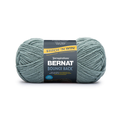 Bernat Bounce Back Yarn - Discontinued Shades Frosted Blue