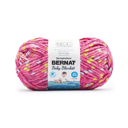 Bernat Baby Blanket Yarn (300g/10.5oz) - Clearance Shades Petunia Dot