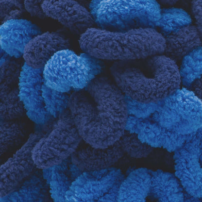 Bernat Alize Blanket-EZ Stripes Yarn - Discontinued Shades Ocean