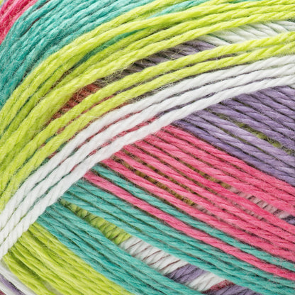Bernat Softee Baby Stripes Yarn (250g/8.8oz) - Clearance Shades Sour Candy