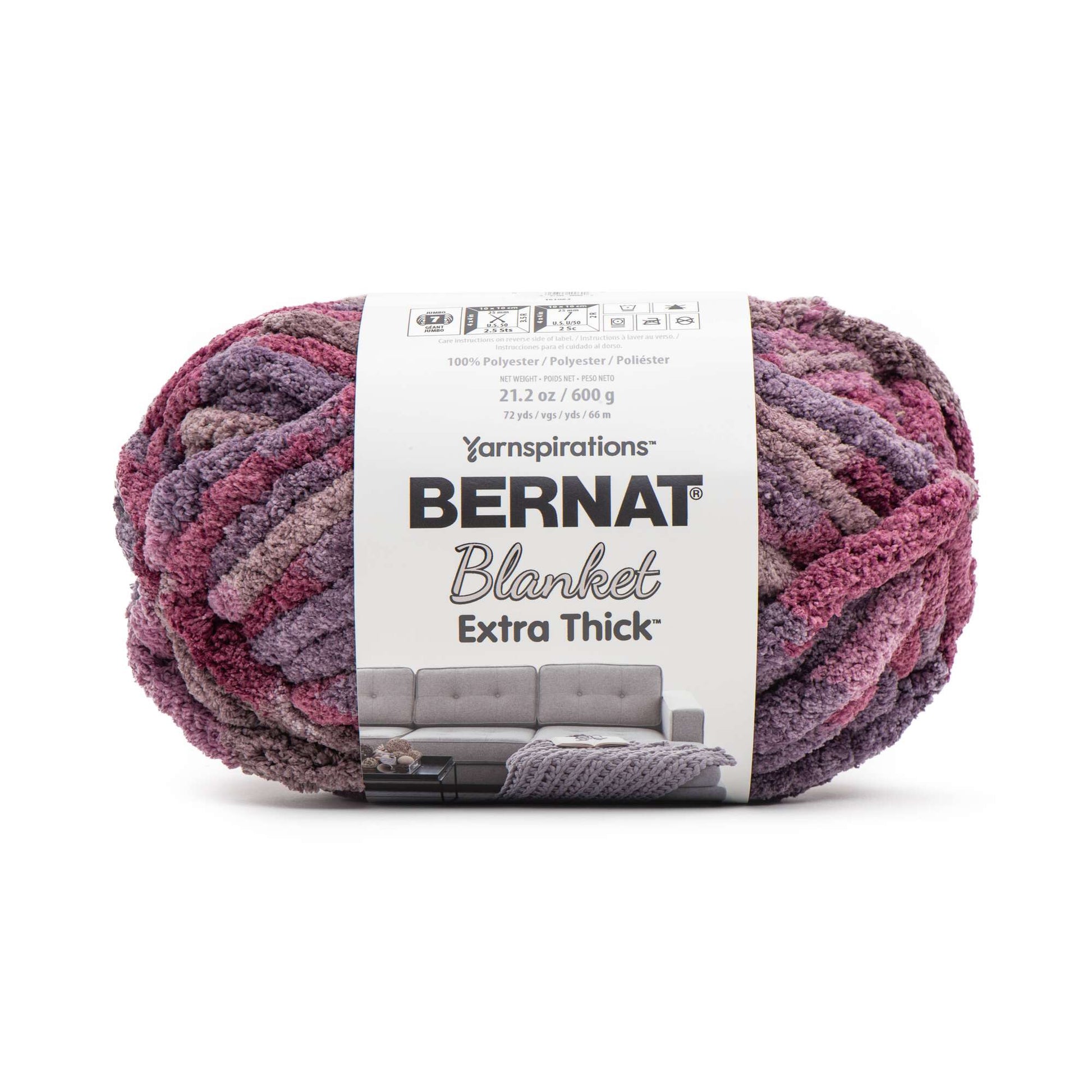 Bernat Blanket Extra Thick Yarn (600g/21.2oz) - Discontinued Shades Dusk