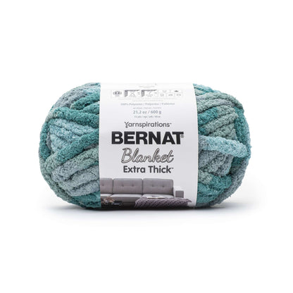 Bernat Blanket Extra Thick Yarn (600g/21.2oz) - Discontinued Shades Aquatic