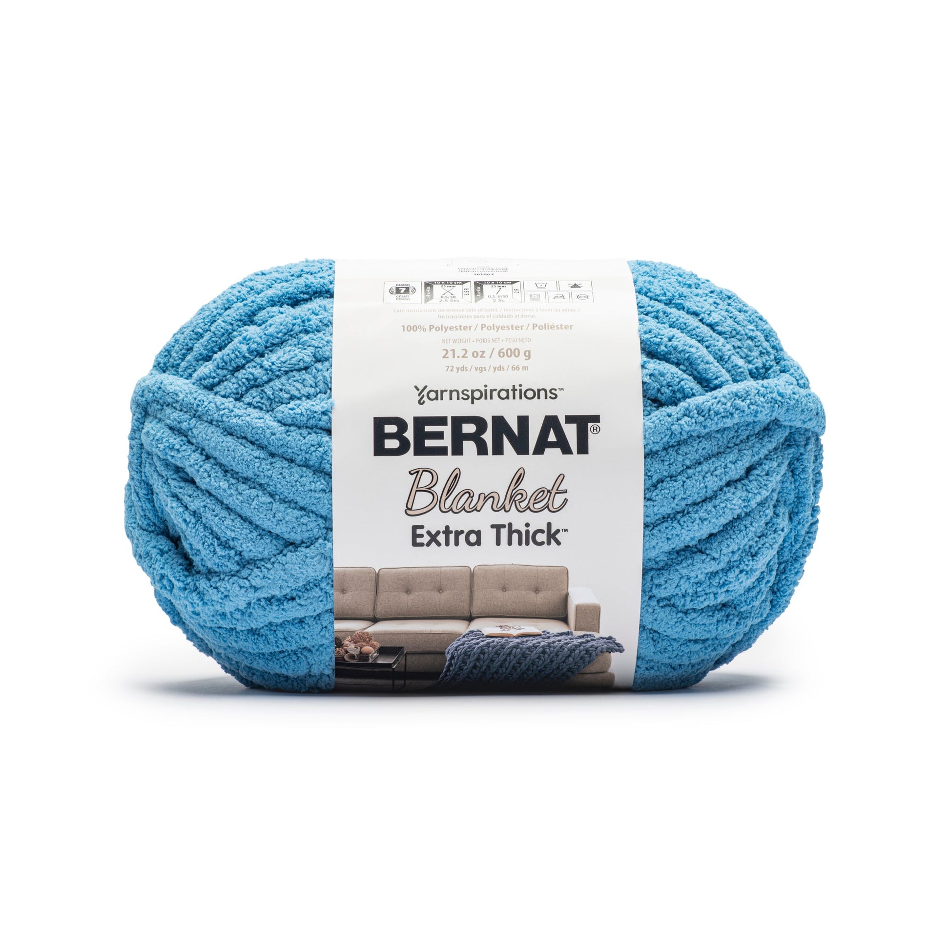 Bernat Blanket Extra Thick Yarn (600g/21.2oz), Yarnspirations in 2023