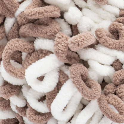 Bernat Alize Blanket-EZ Graph It Yarn - Discontinued Shades Sand/Cream