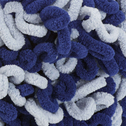 Bernat Alize Blanket-EZ Graph It Yarn - Discontinued Shades Navy/Blue Fog