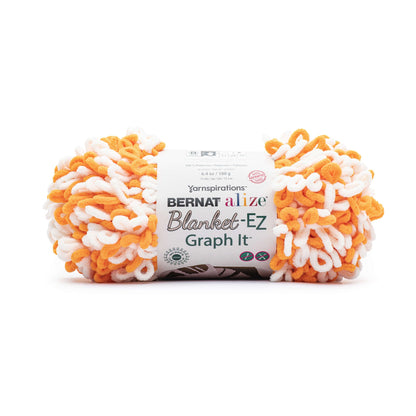 Bernat Alize Blanket-EZ Graph It Yarn - Discontinued Shades Sunshine Yellow Cream