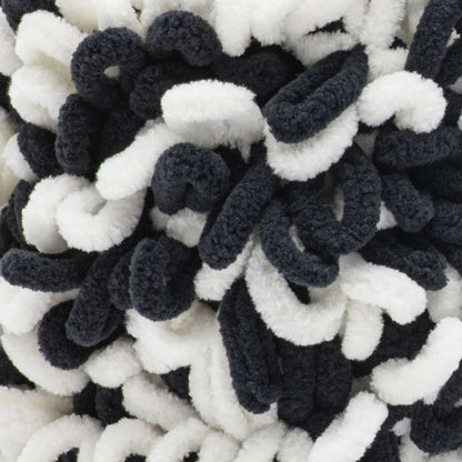 Bernat Alize Blanket-EZ Graph It Yarn - Discontinued Shades Cream Charcoal