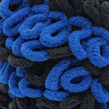 Bernat Alize Blanket-EZ Graph It Yarn - Discontinued Shades Charcoal Cobalt